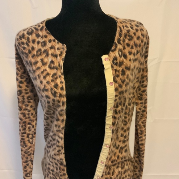 Gorgeous leopard print cardigan - Picture 1 of 4